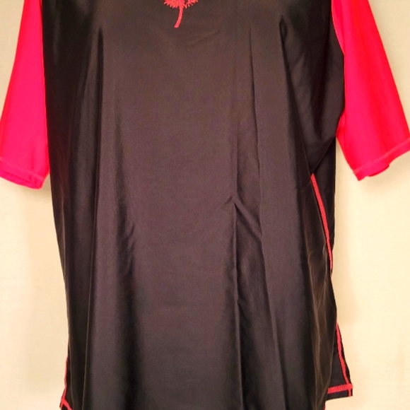 Rash Guard Short Sleeve 3x Swim Shirt - Picture 10 of 11